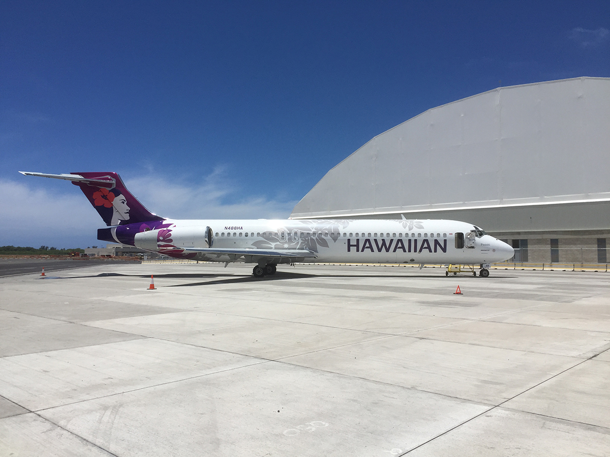 New Livery Prototype Painted For Hawaiian Airlines