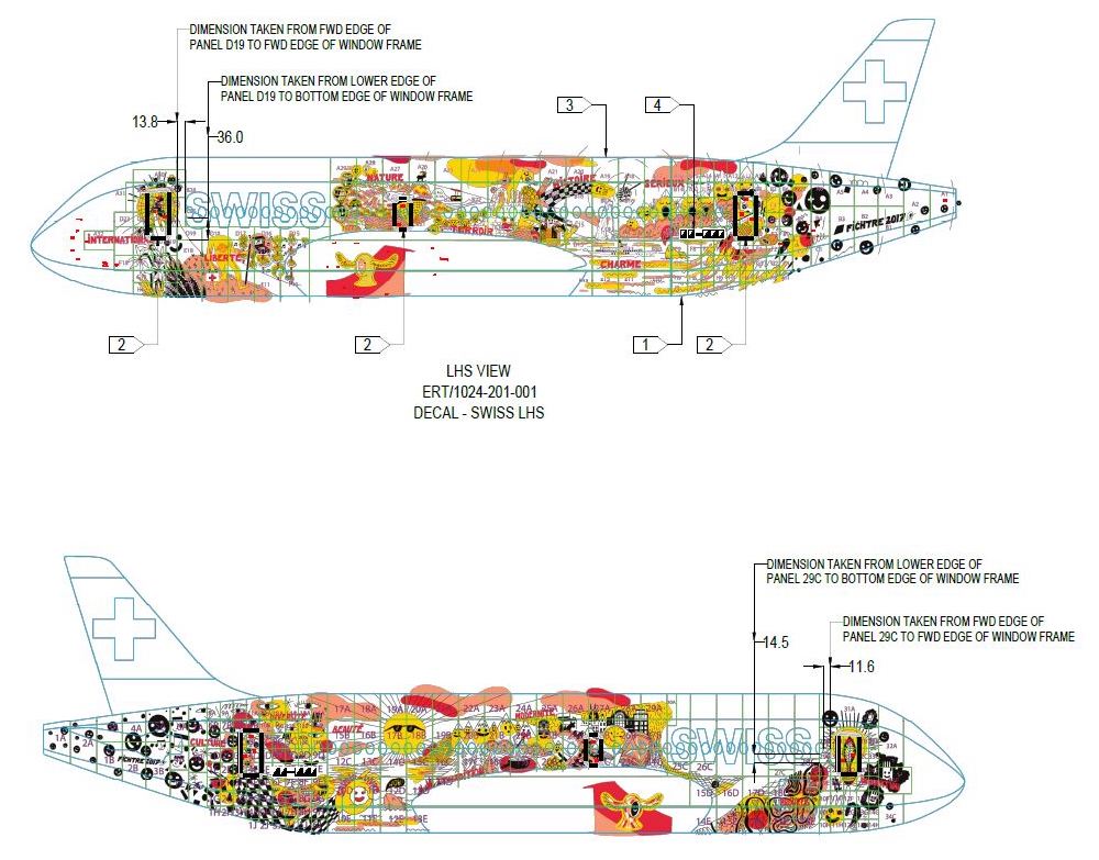 Special Livery Completed for SWISS First CS300 Delivery