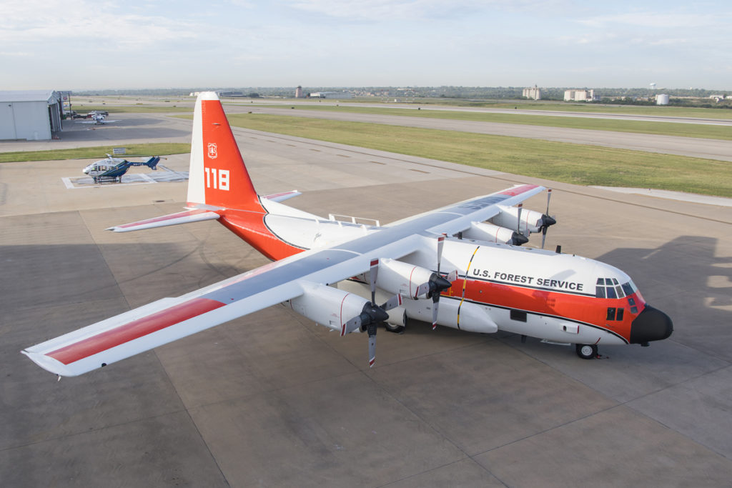 US Forest Service C130