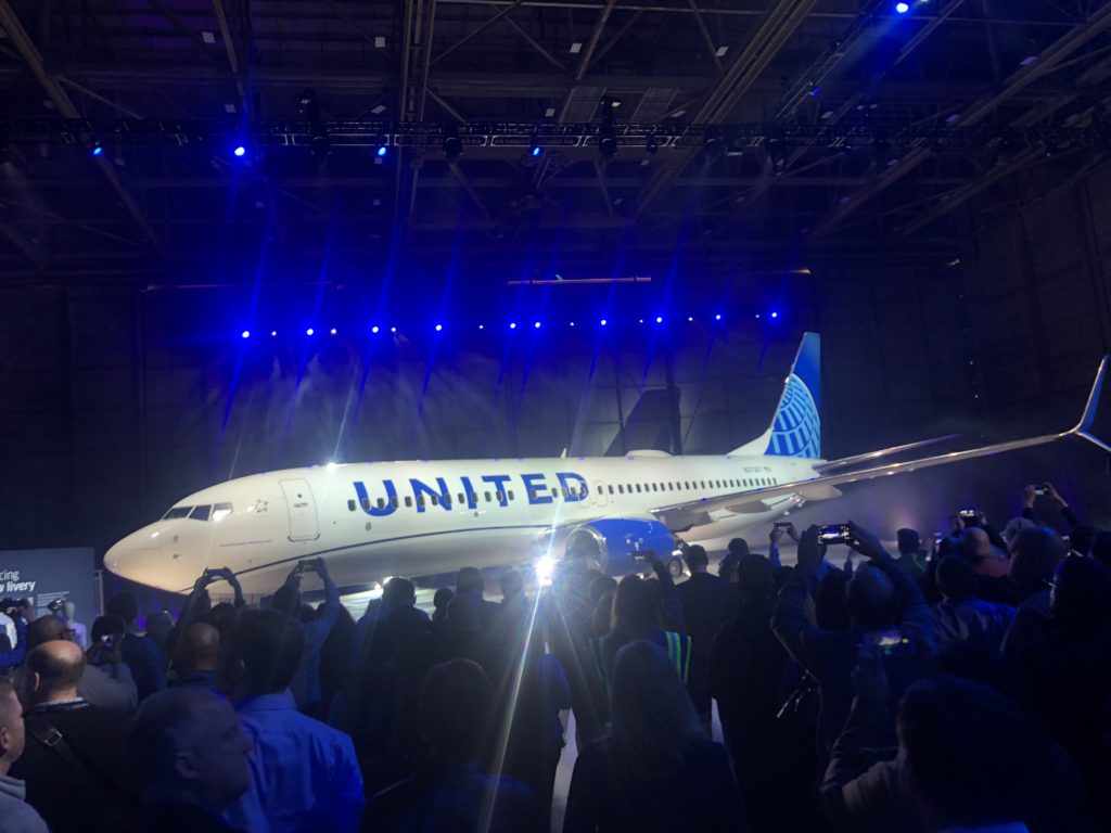 IAC Paints the First of United Airlines’ New Livery