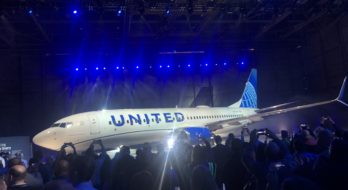 IAC Paints the First of United Airlines’ New Livery