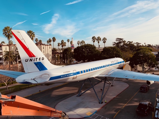 International Aerospace Coatings is Proud to be A Part of United Airlines DC-8 Restoration Project at the USC Science Center