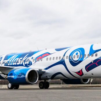 IAC Paints Alaska Airlines Xa’at Kwa’ani Livery