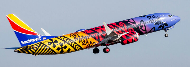 IAC Paints Southwest Airlines Imua One Livery