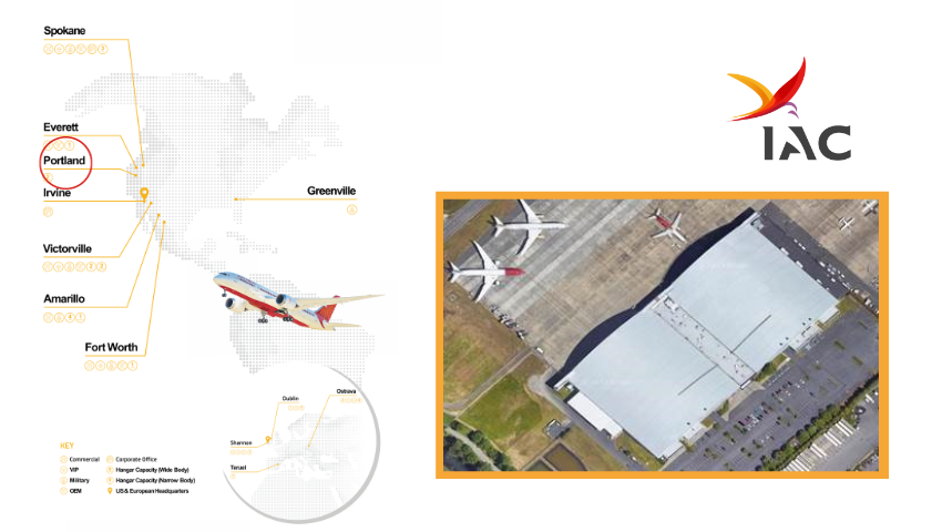 International Aerospace Coatings (IAC) awarded contract to operate Boeing widebody paint facilities in Portland, Oregon, expanding a long-standing business relationship. 1