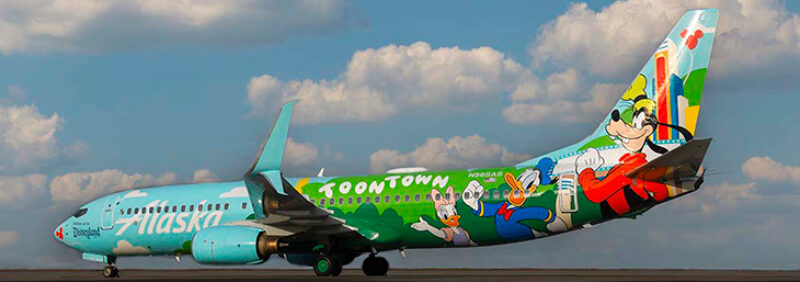Alaska Airlines debuts new ‘Mickey’s Toontown’