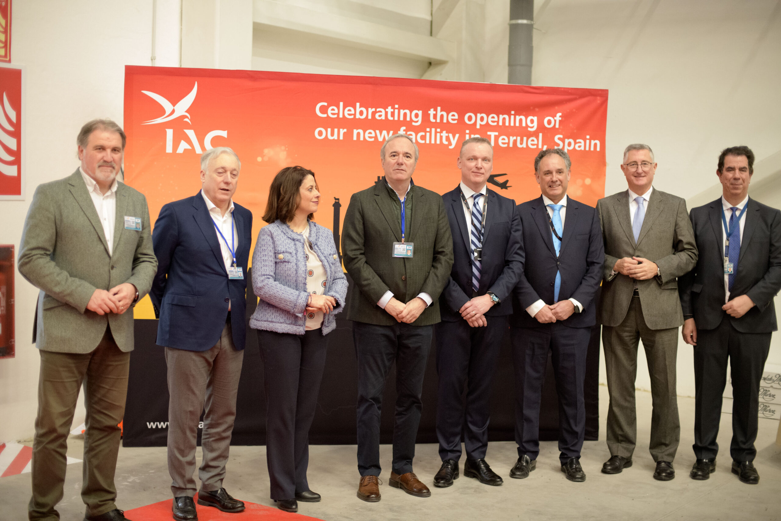 IAC celebrates the inauguration of their newest facility in Teruel,Spain 1