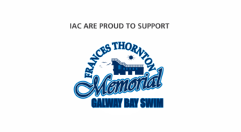 IAC Supporting the Frances Thornton Memorial Galway Bay Swim in aid of Cancer Care West