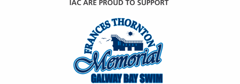 IAC Supporting the Frances Thornton Memorial Galway Bay Swim in aid of Cancer Care West