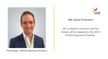 IAC Latest Promotion - Paul Dunphy