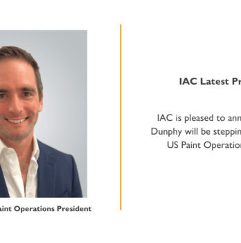 IAC Latest Promotion - Paul Dunphy