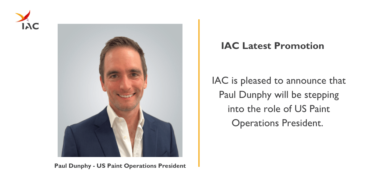 IAC Latest Promotion - Paul Dunphy 1