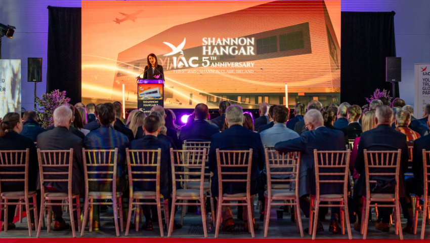  IAC celebrates 5th anniversary of hangar 7 in Shannon 2