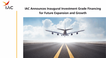 IAC Announces Inaugural Investment Grade Financing for Future Expansion and Growth 1